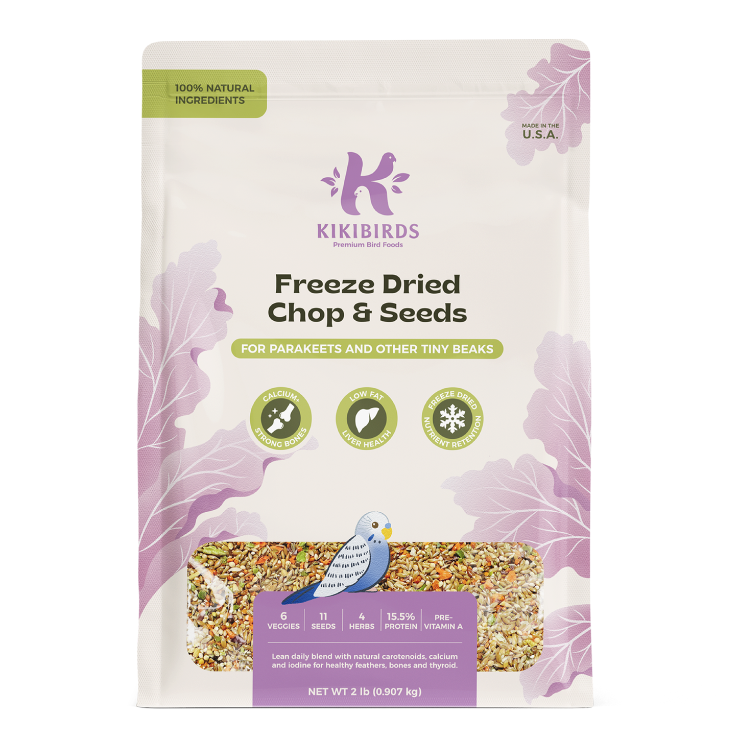 Freeze Dried Chop & Seeds (Test)